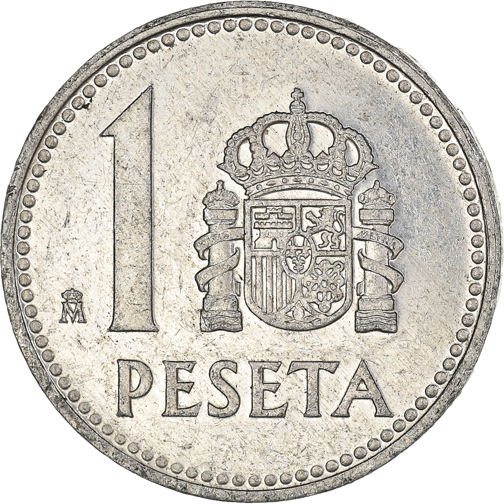 Moneda, España, Peseta, 1985