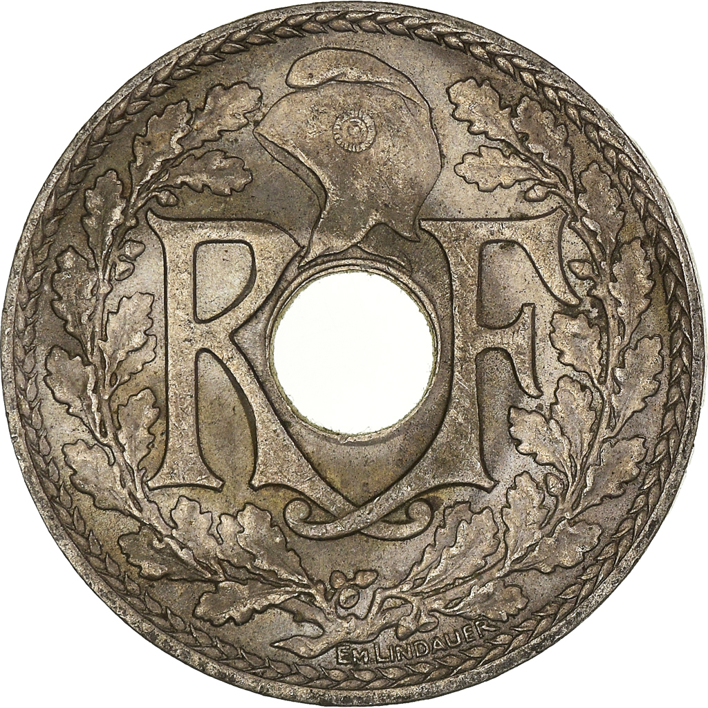 Moneda, Francia, 10 Centimes, 1938