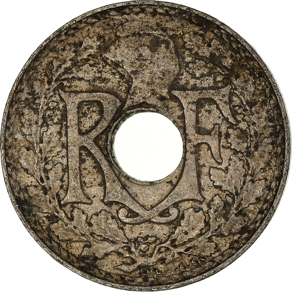 Moneda, Francia, 5 Centimes, 1936