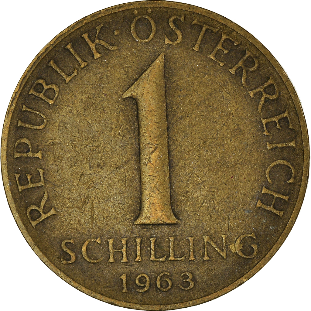 Moneda, Austria, Schilling, 1963