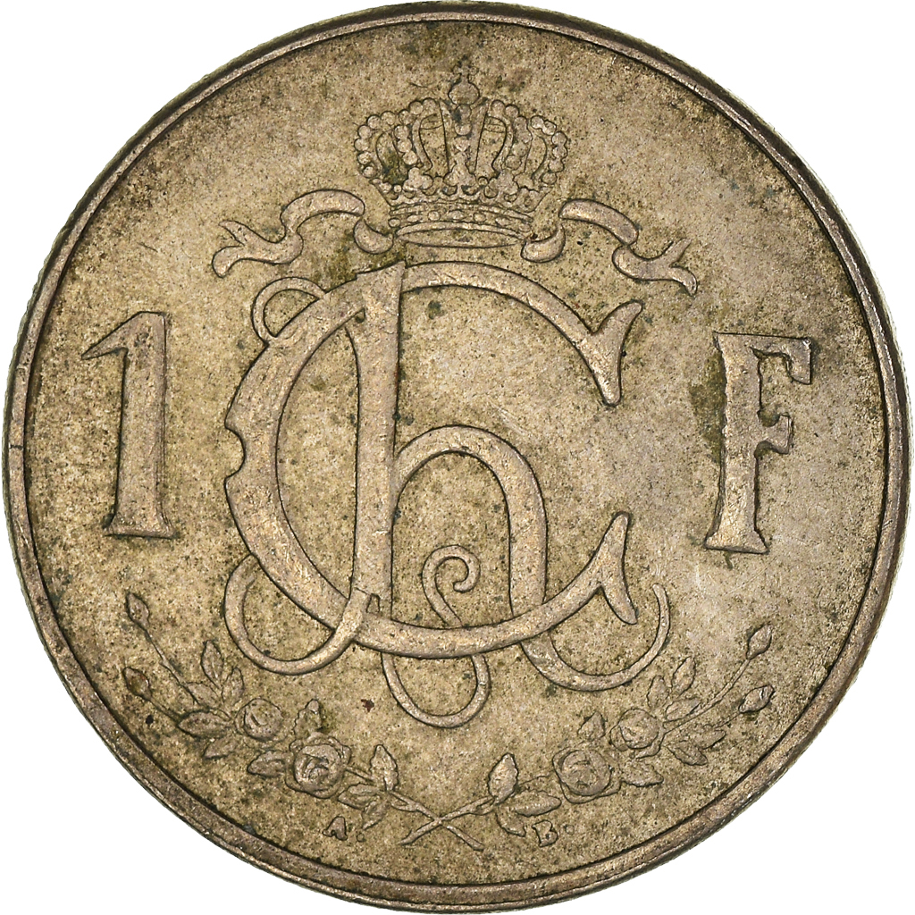 Moneda, Luxemburgo, Franc, 1960