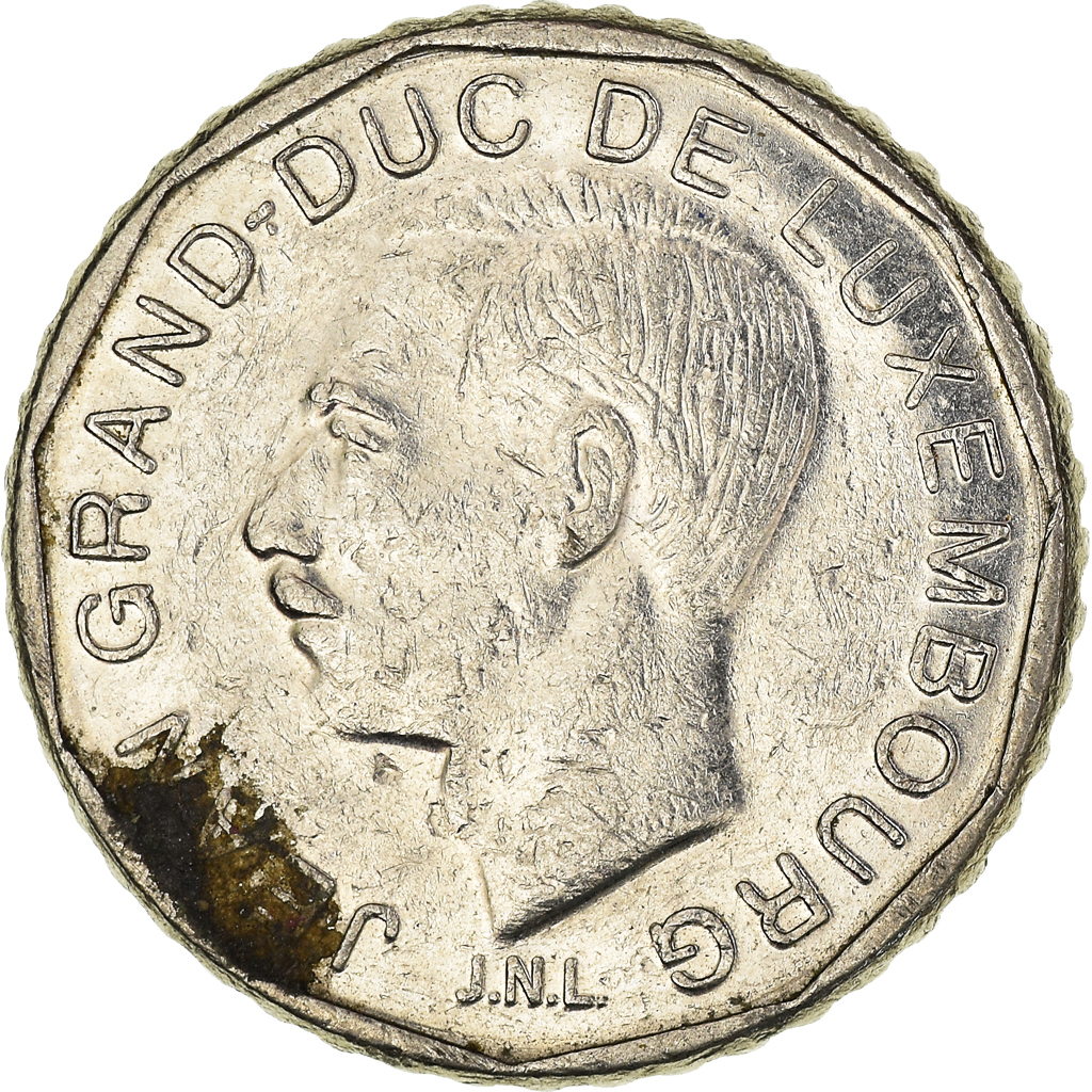 Moneda, Luxemburgo, 50 Francs, 1990