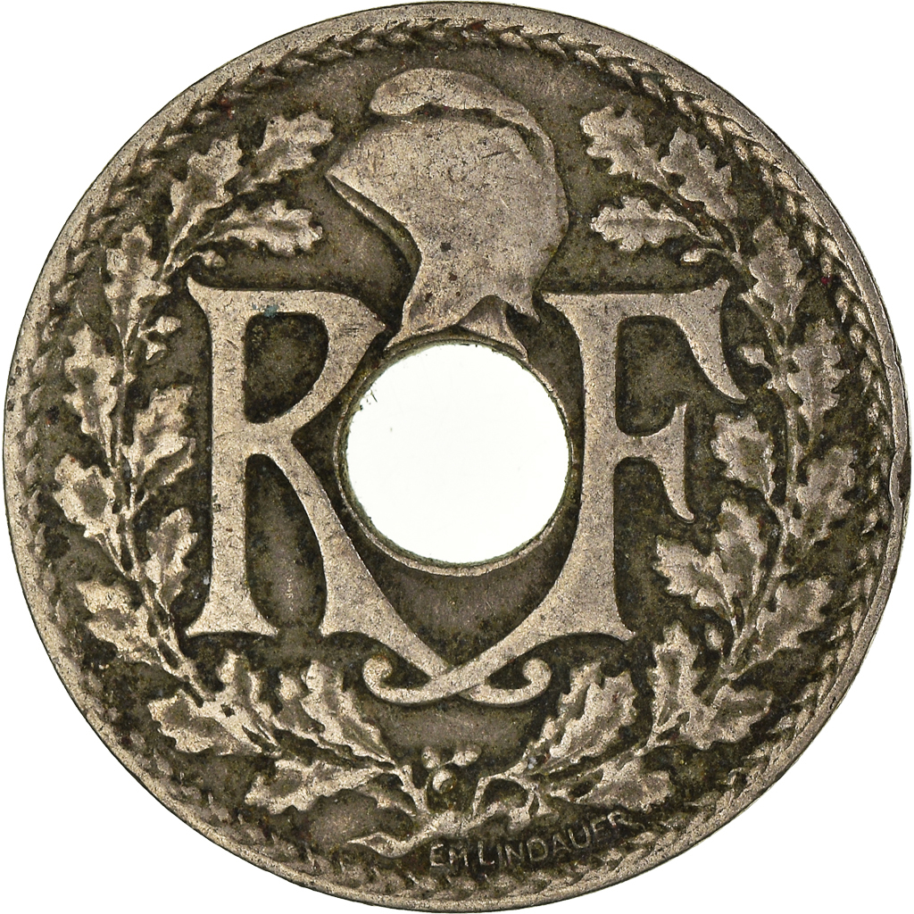 Moneda, Francia, 25 Centimes, 1924