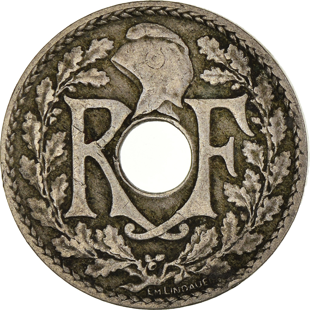 Moneda, Francia, 10 Centimes, 1921