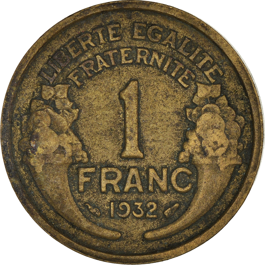 Moneda, Francia, Franc, 1932