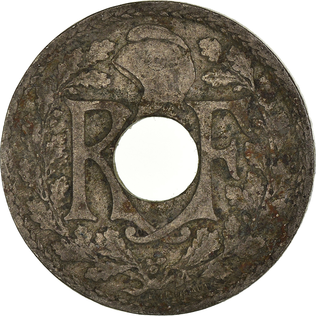 Moneda, Francia, 10 Centimes, 1918