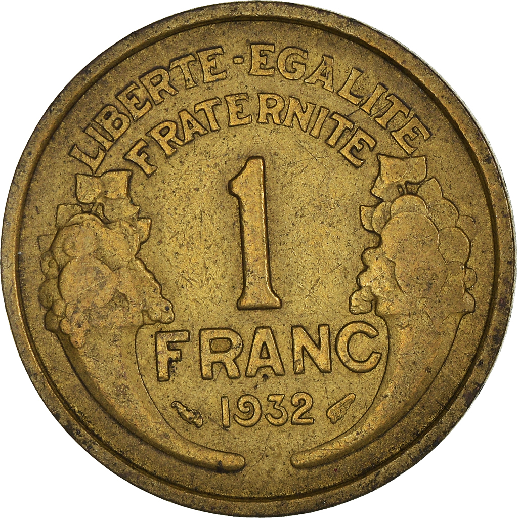 Moneda, Francia, Franc, 1932