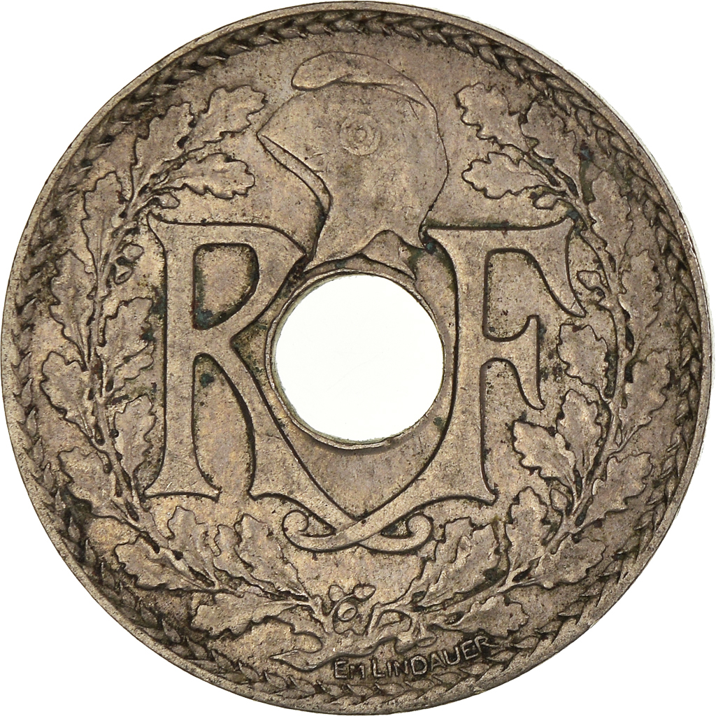 Moneda, Francia, 25 Centimes, 1933
