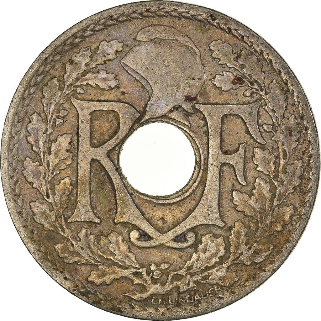 Moneda, Francia, 25 Centimes, 1920