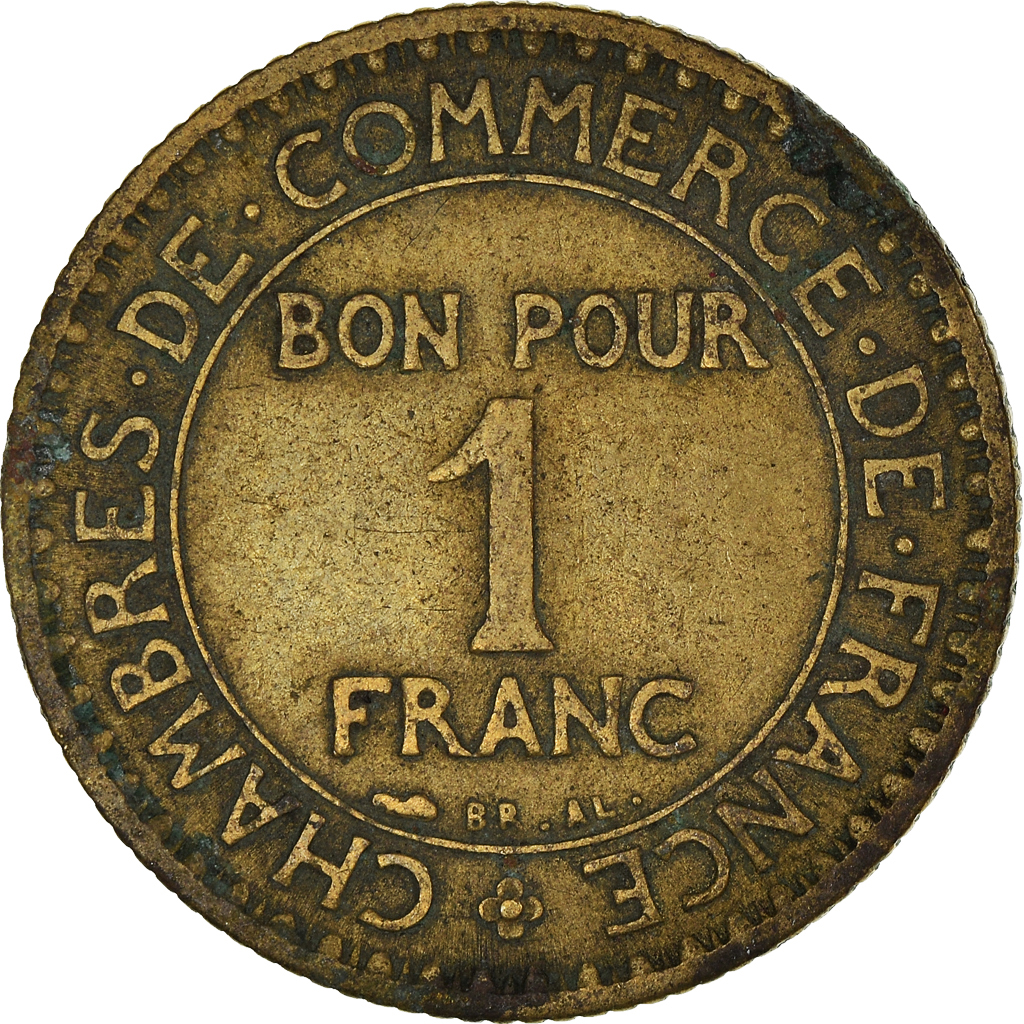 Moneda, Francia, Franc, 1922