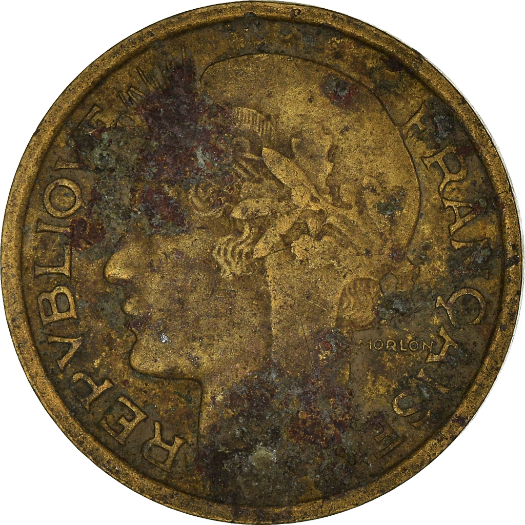 Moneda, Francia, 50 Centimes, 1938