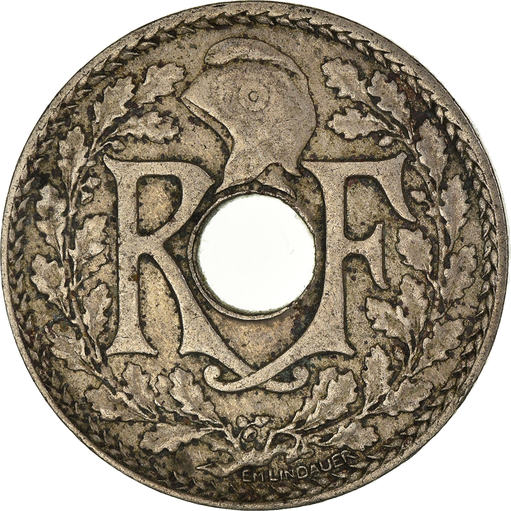 Moneda, Francia, 25 Centimes, 1927