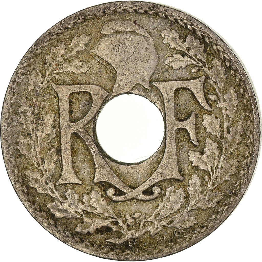 Moneda, Francia, 5 Centimes, 1920