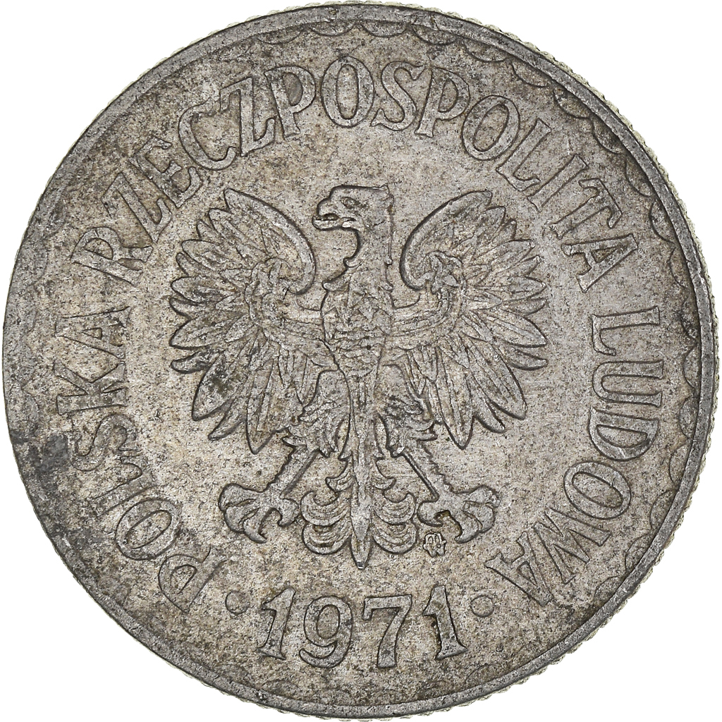 Moneda, Polonia, Zloty, 1971