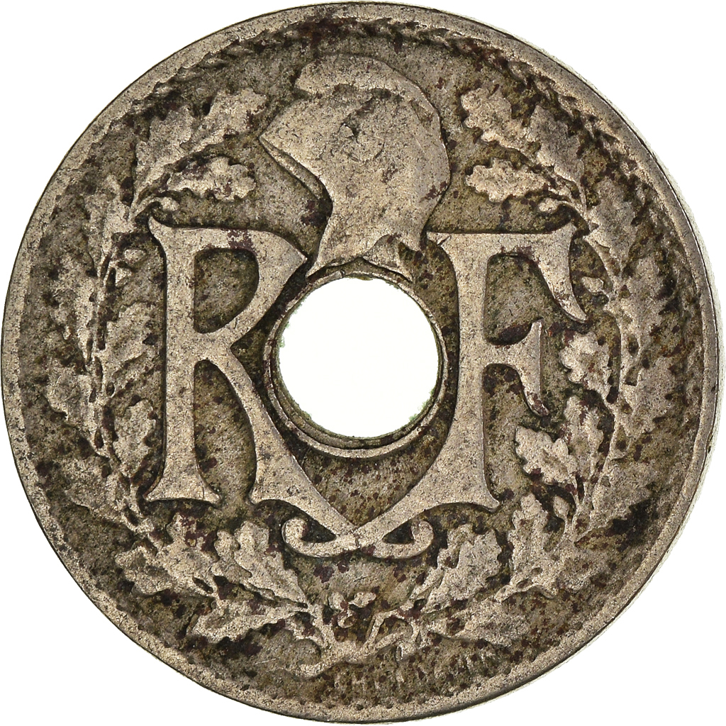 Moneda, Francia, 10 Centimes, 1921