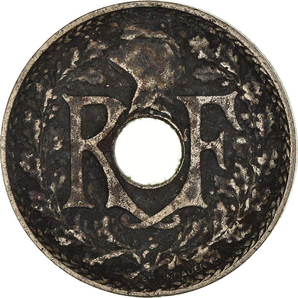 Moneda, Francia, 10 Centimes, 1933