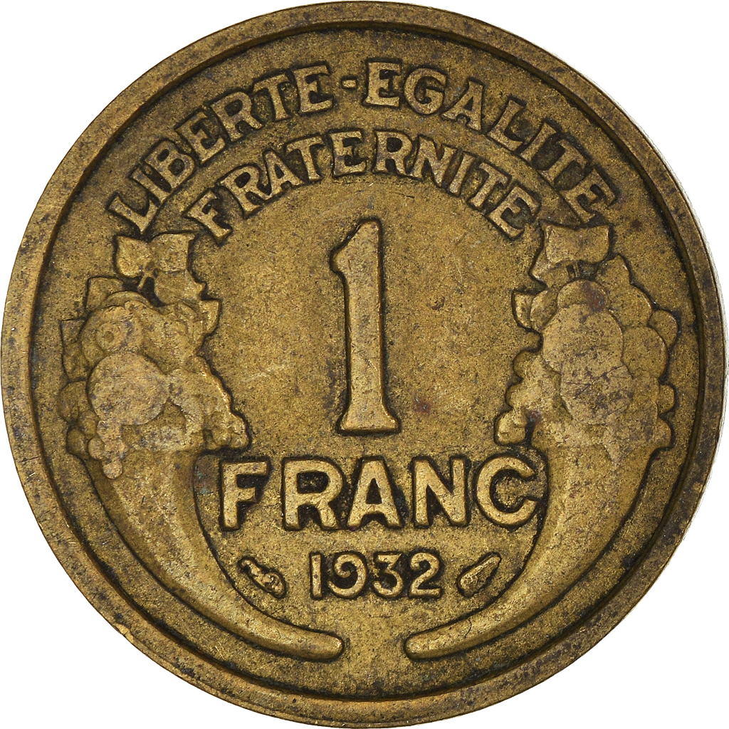 Moneda, Francia, Franc, 1932