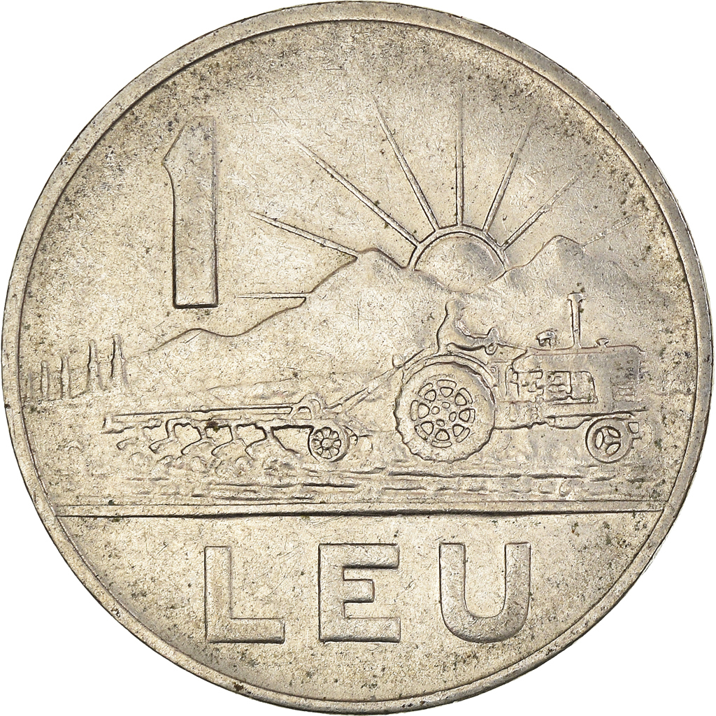 Moneda, Rumanía, Leu, 1966