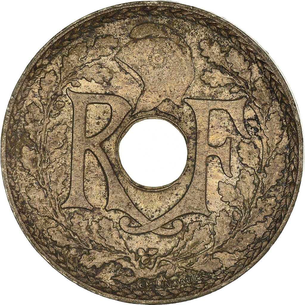 Moneda, Francia, 10 Centimes, 1939