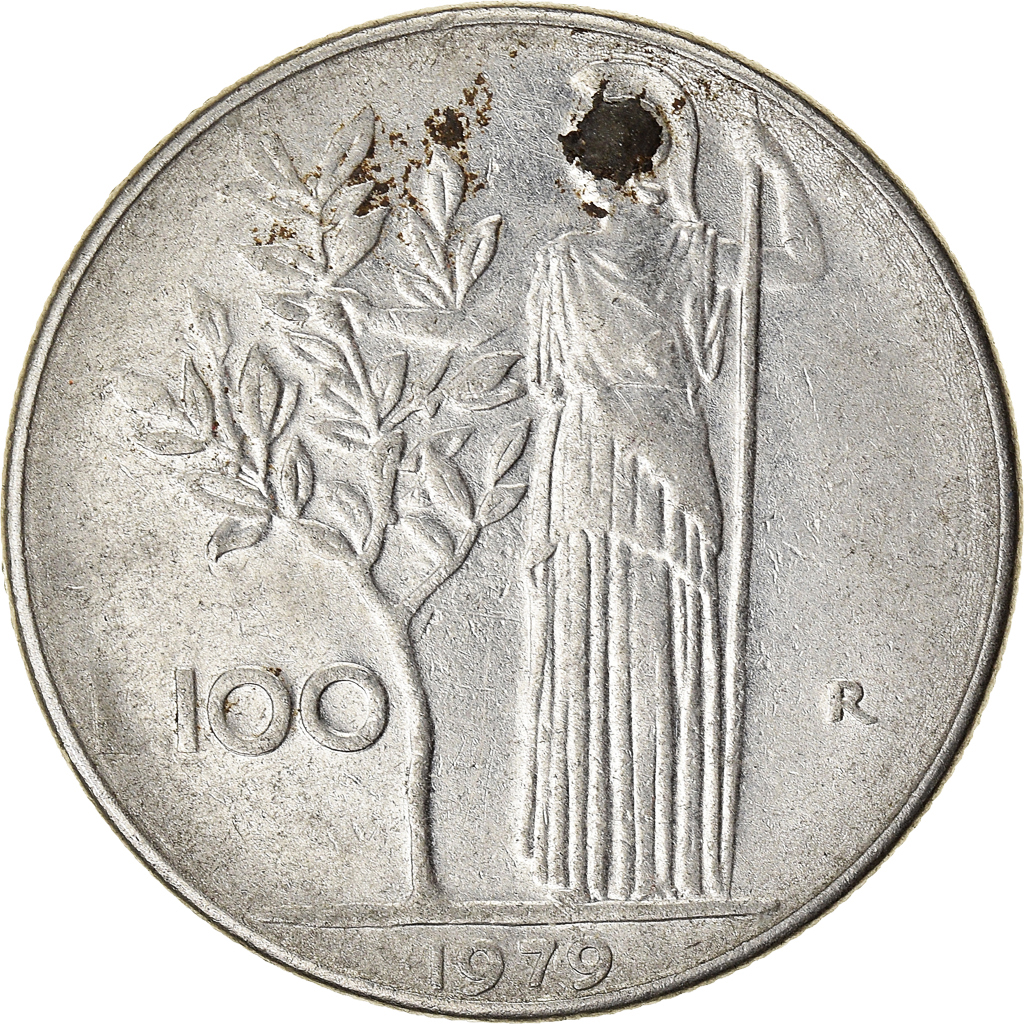[#939214] Monnaie, Italie, 100 Lire, 1979
