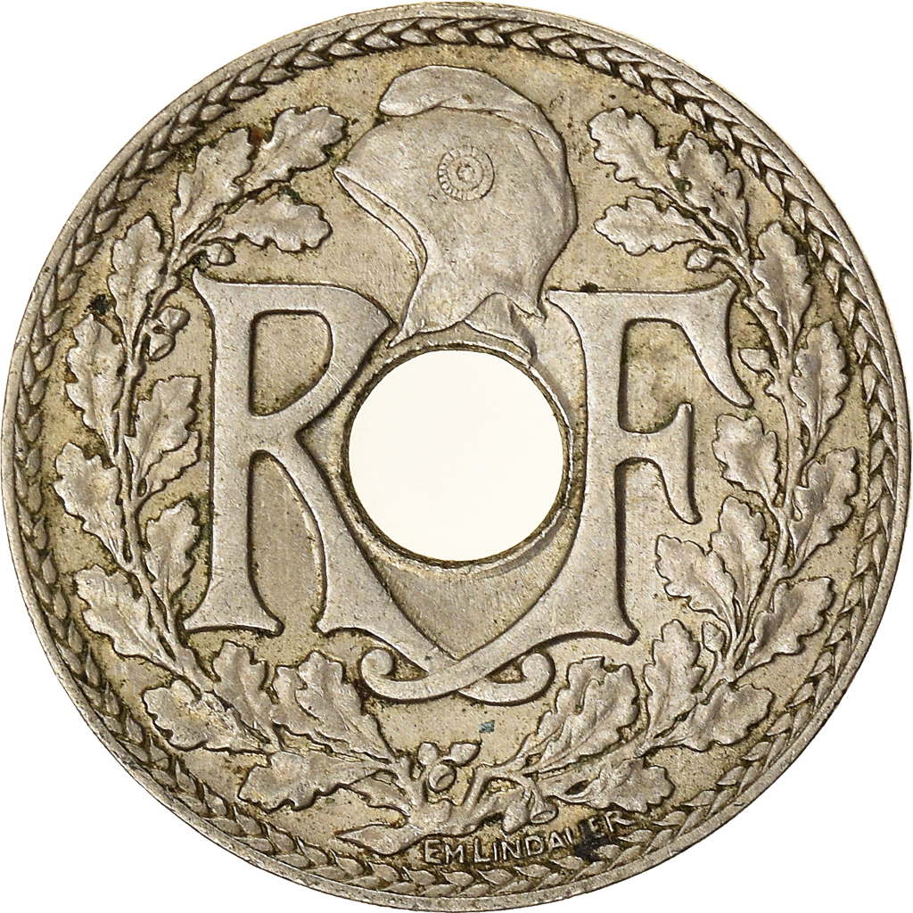 Moneda, Francia, 10 Centimes, 1934