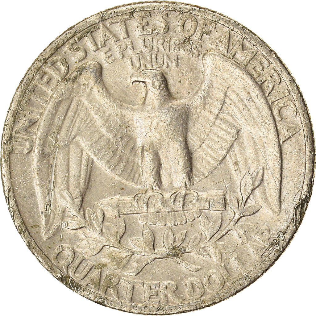 Moneda, Estados Unidos, Quarter, 1972