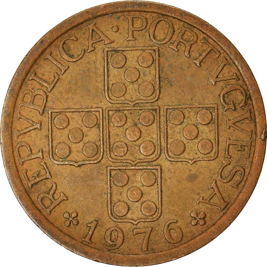 Moneda, Portugal, 50 Centavos, 1976