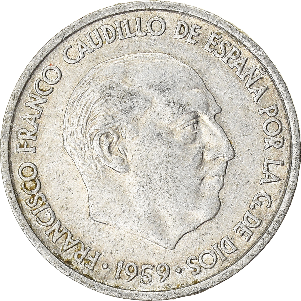 Moneda, España, 10 Centimos, 1959