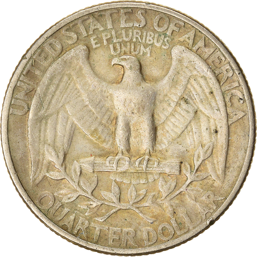 Moneda, Estados Unidos, Quarter, 1965