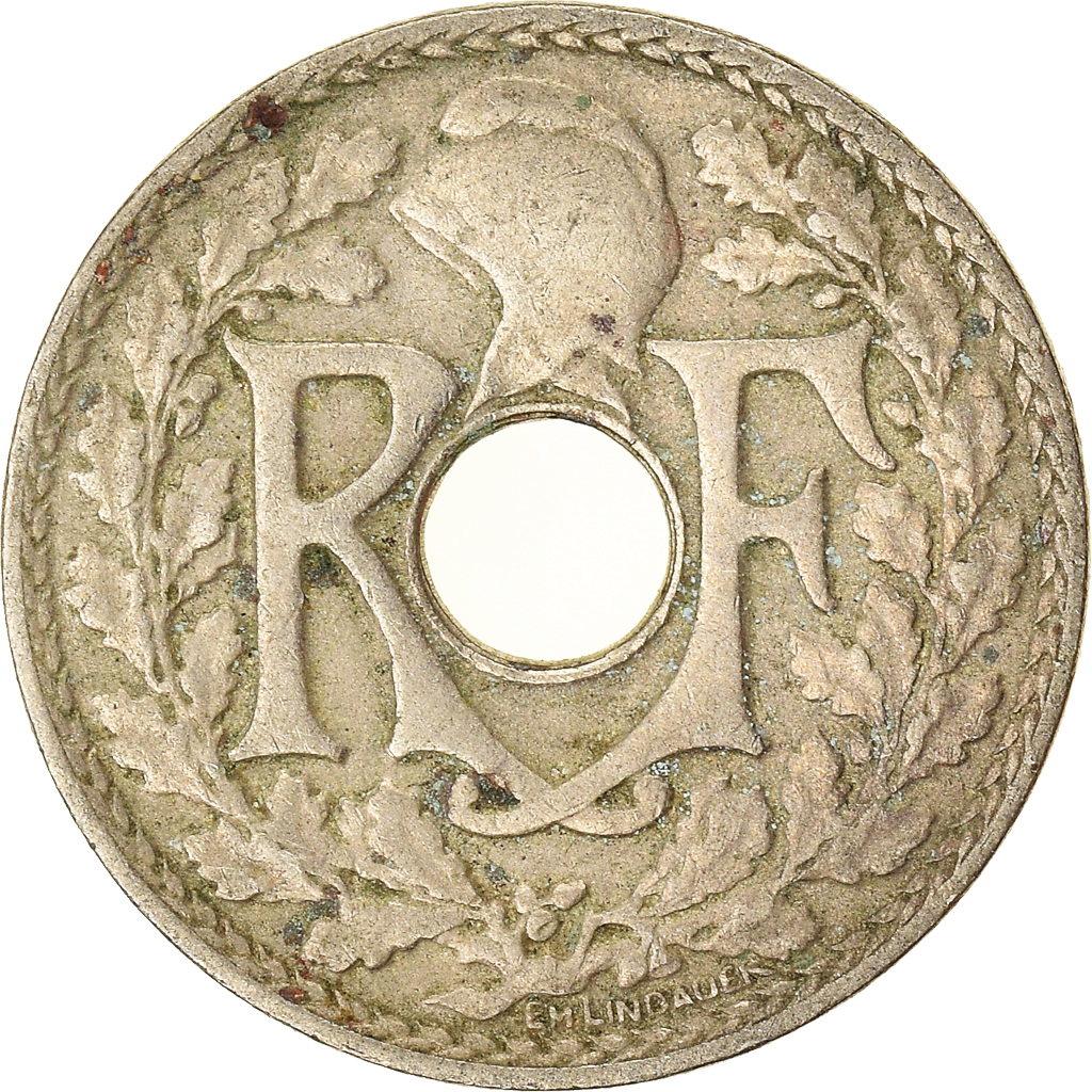 Moneda, Francia, 10 Centimes, 1926