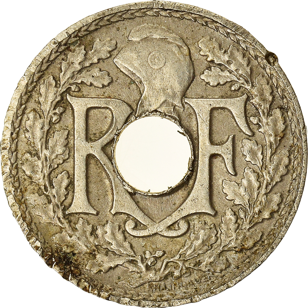 Moneda, Francia, 5 Centimes, 1939