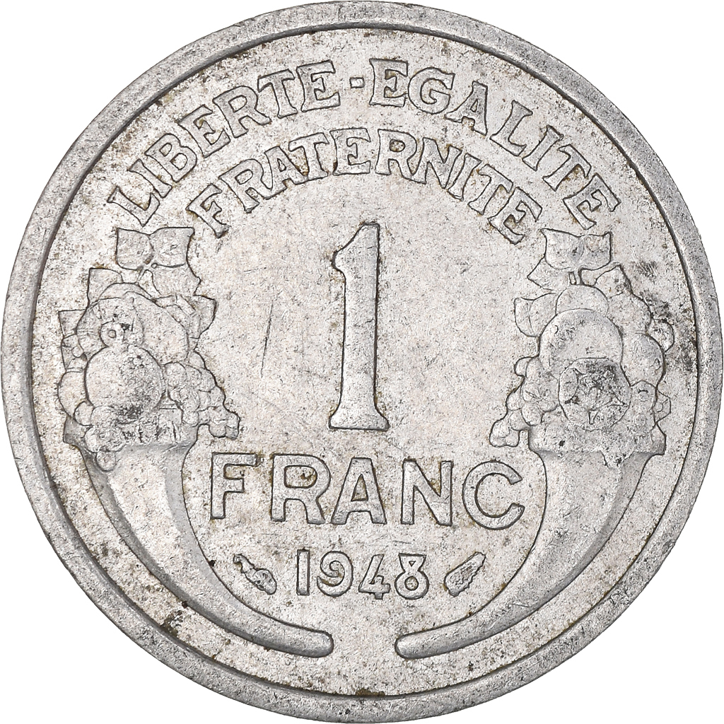 Moneda, Francia, Franc, 1948