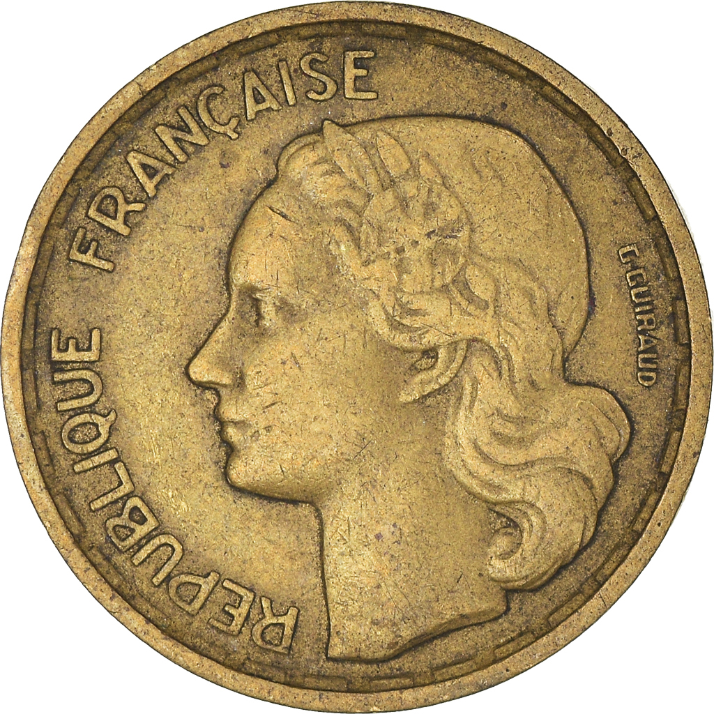 Moneda, Francia, 10 Francs, 1952