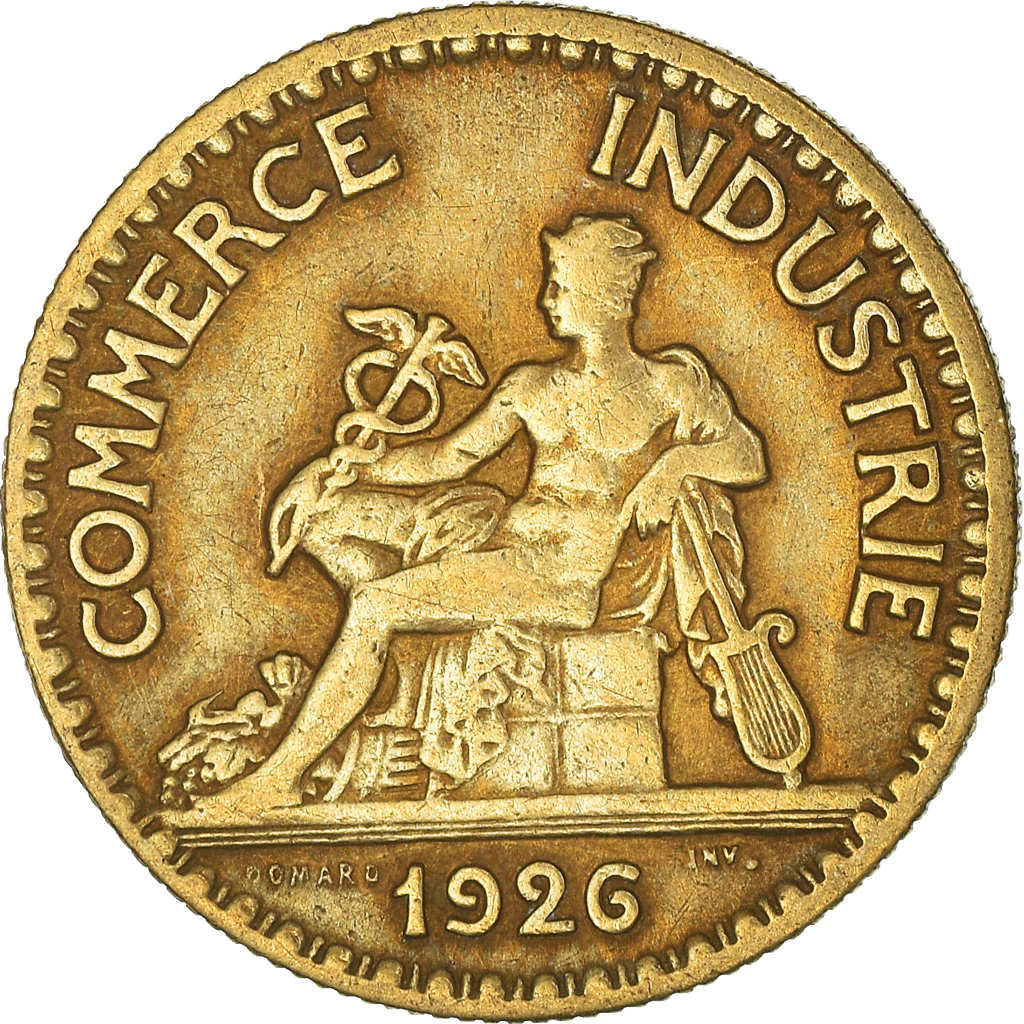 Moneda, Francia, 50 Centimes, 1926