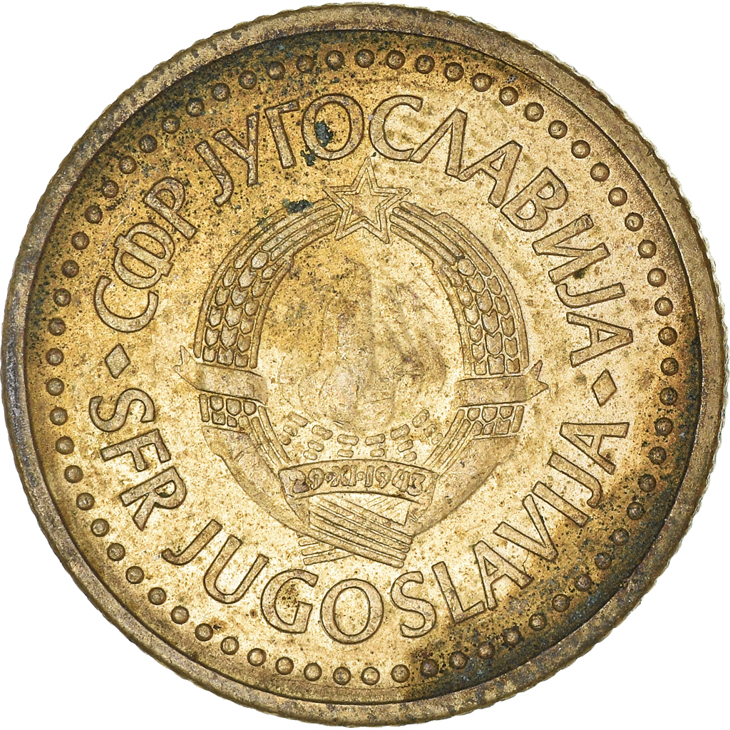 Moneda, Yugoslavia, Dinar, 1983