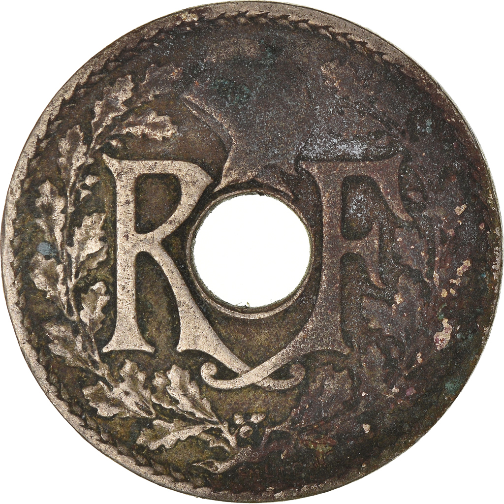 Moneda, Francia, 25 Centimes, 1924