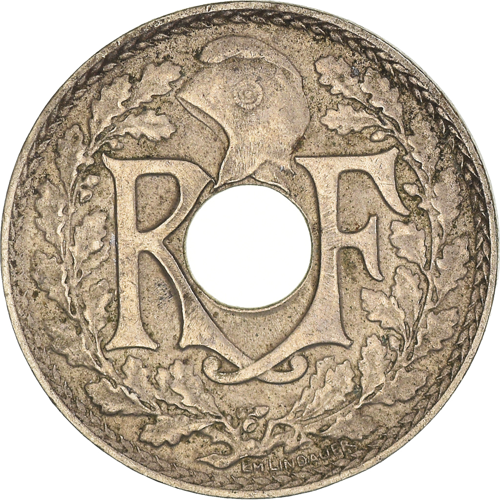Moneda, Francia, 10 Centimes, 1938