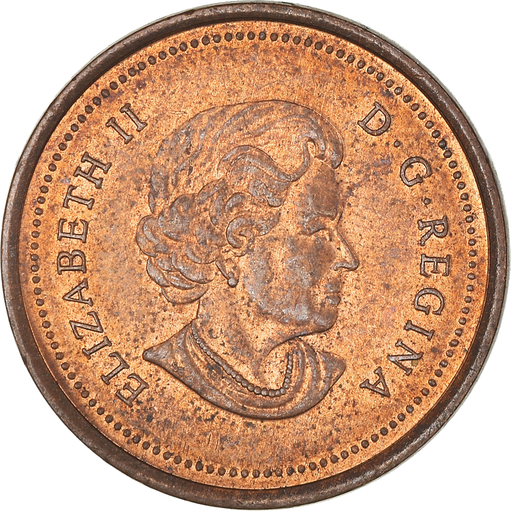 Moneda, Canadá, Cent, 2005