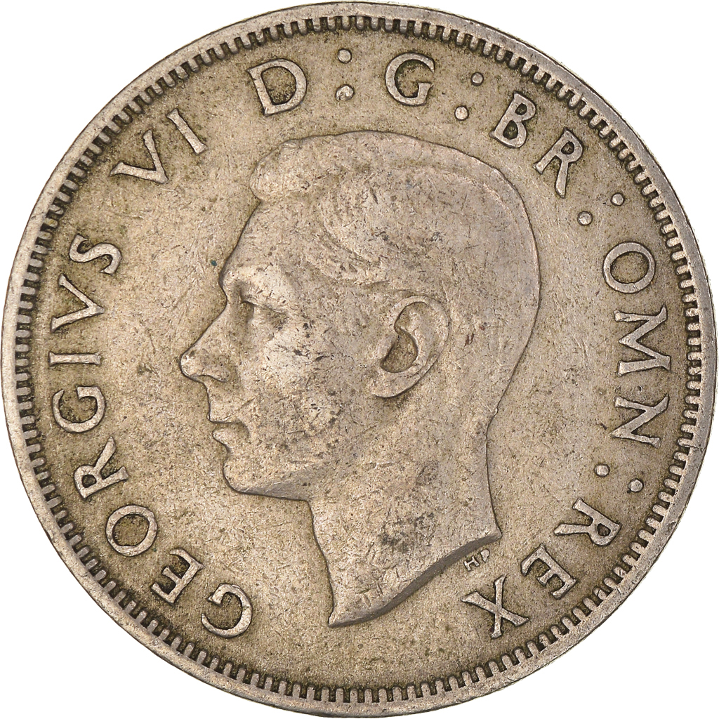 Moneda, Gran Bretaña, Florin, Two Shillings, 1951