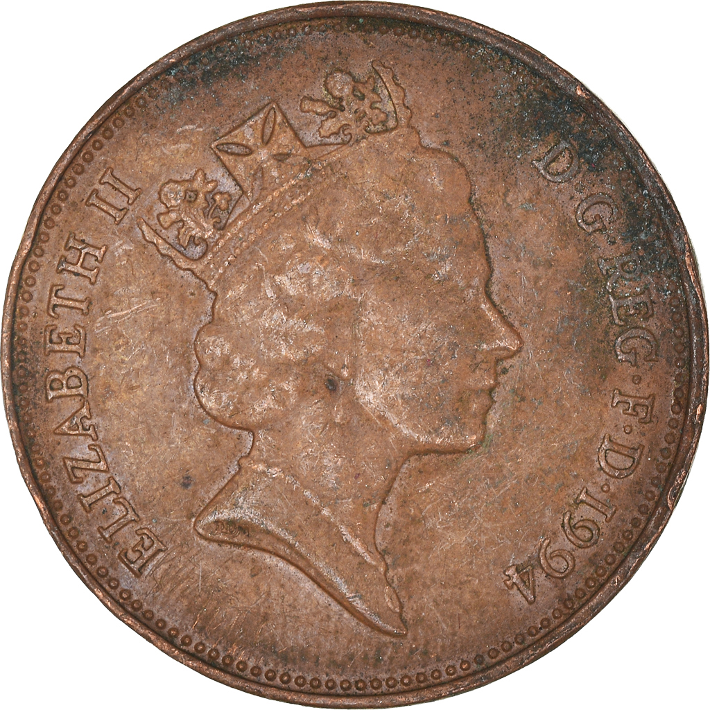 Moneda, Gran Bretaña, 2 Pence, 1994
