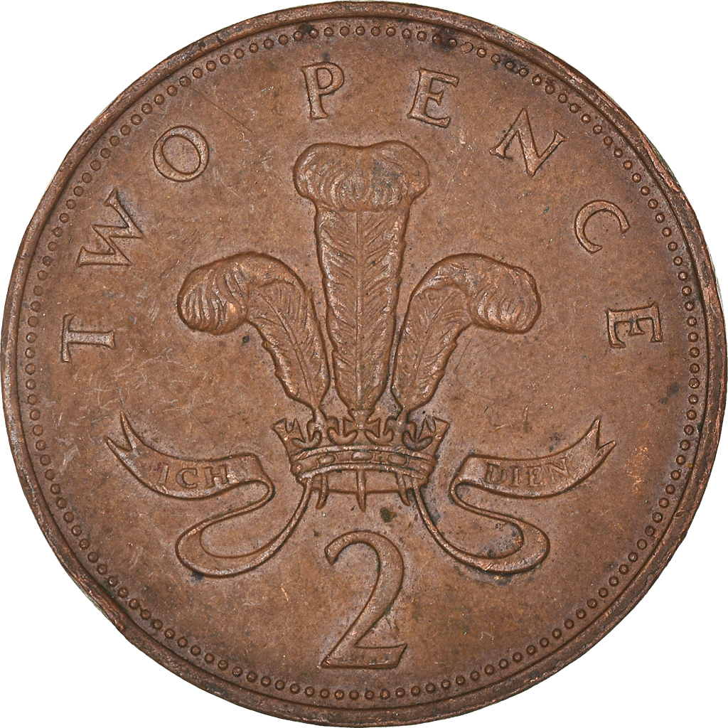 Moneda, Gran Bretaña, 2 Pence, 1994