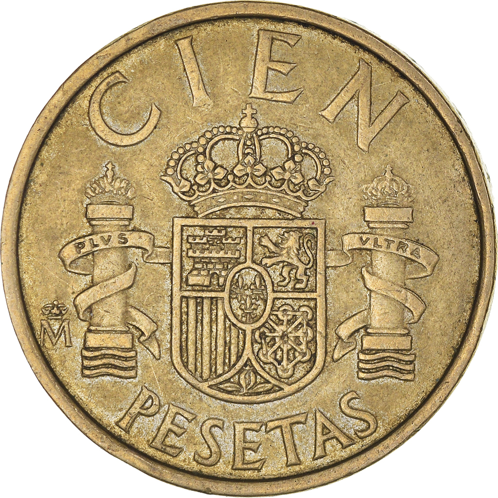 Moneda, España, 100 Pesetas, 1983