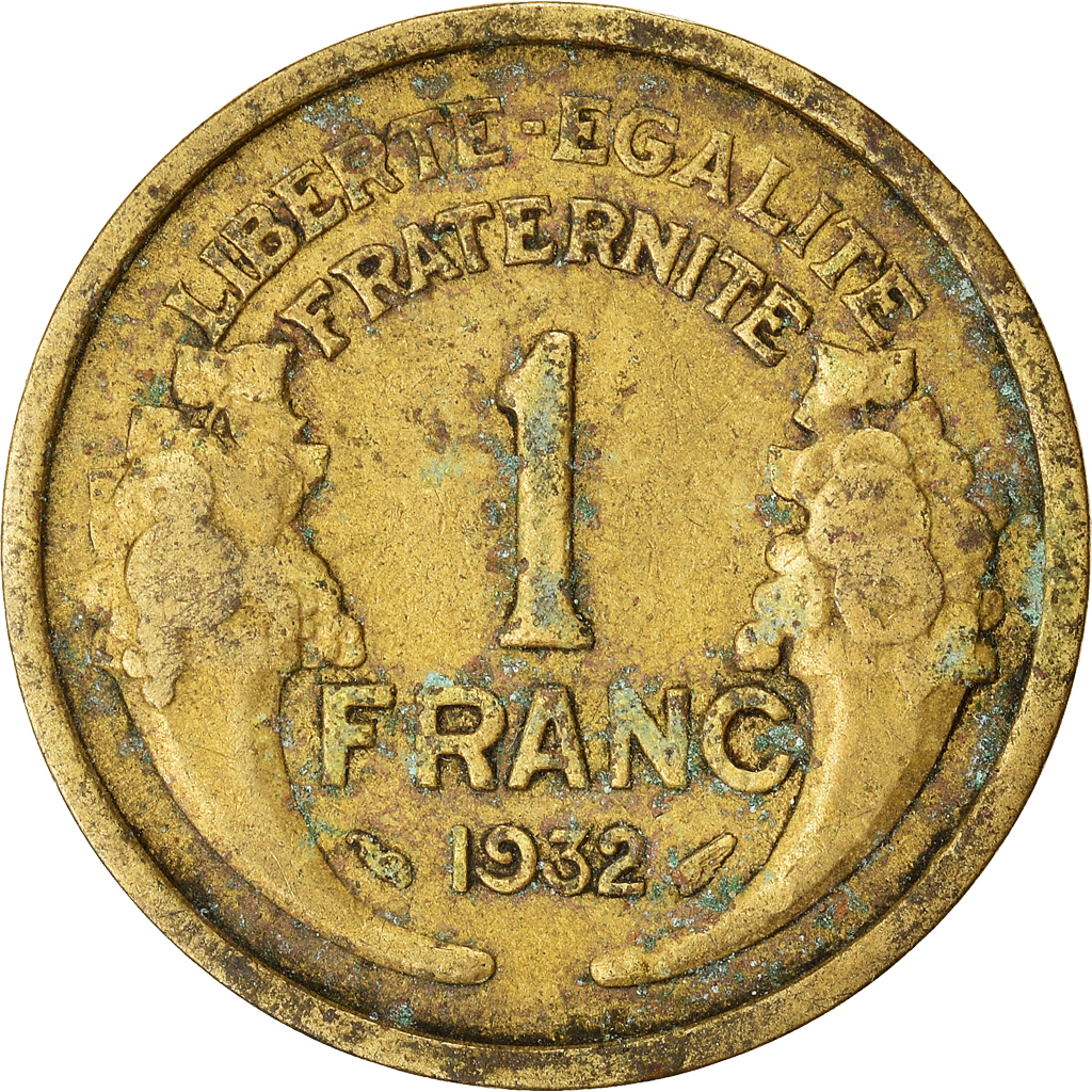 Moneda, Francia, Franc, 1932