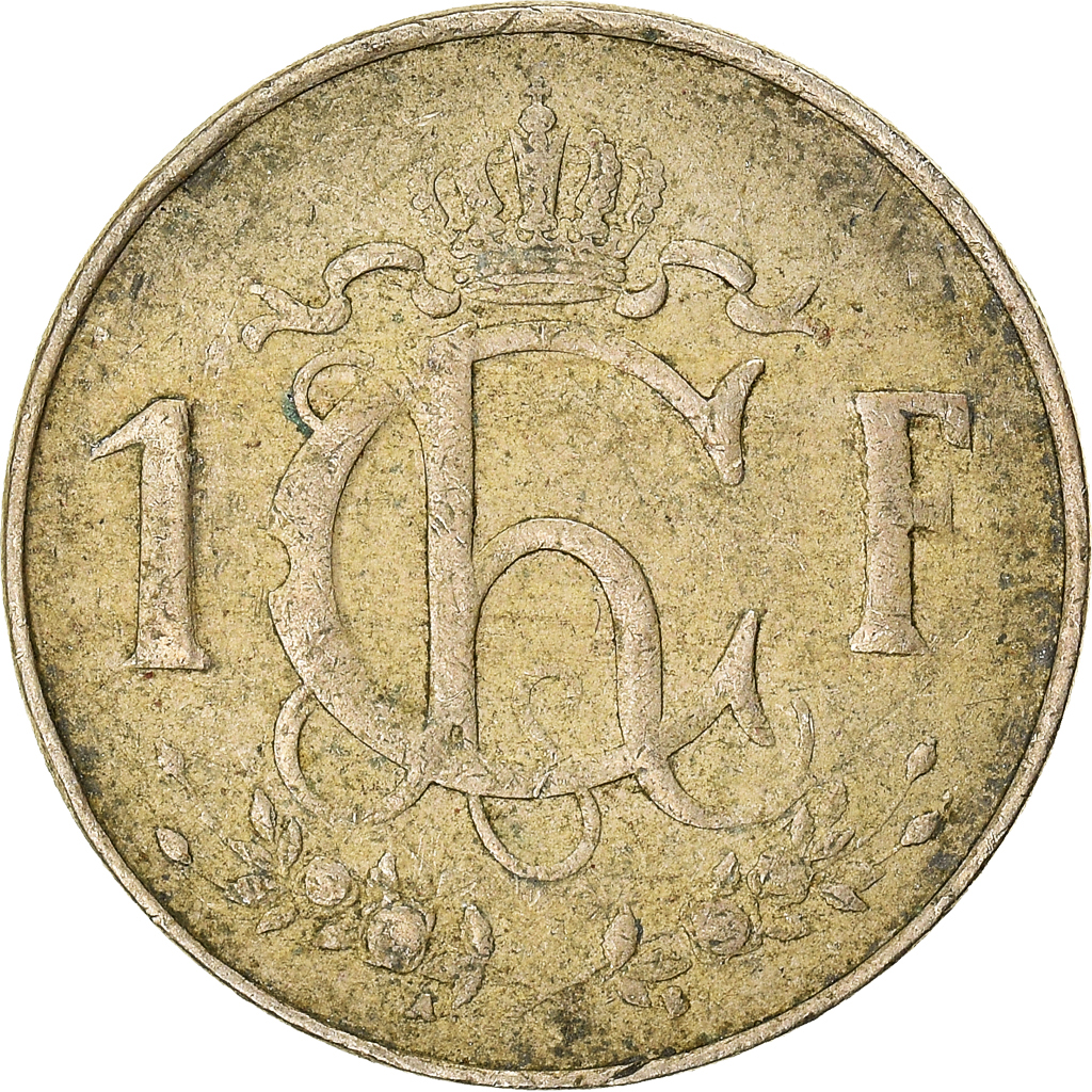 Moneda, Luxemburgo, Franc, 1962