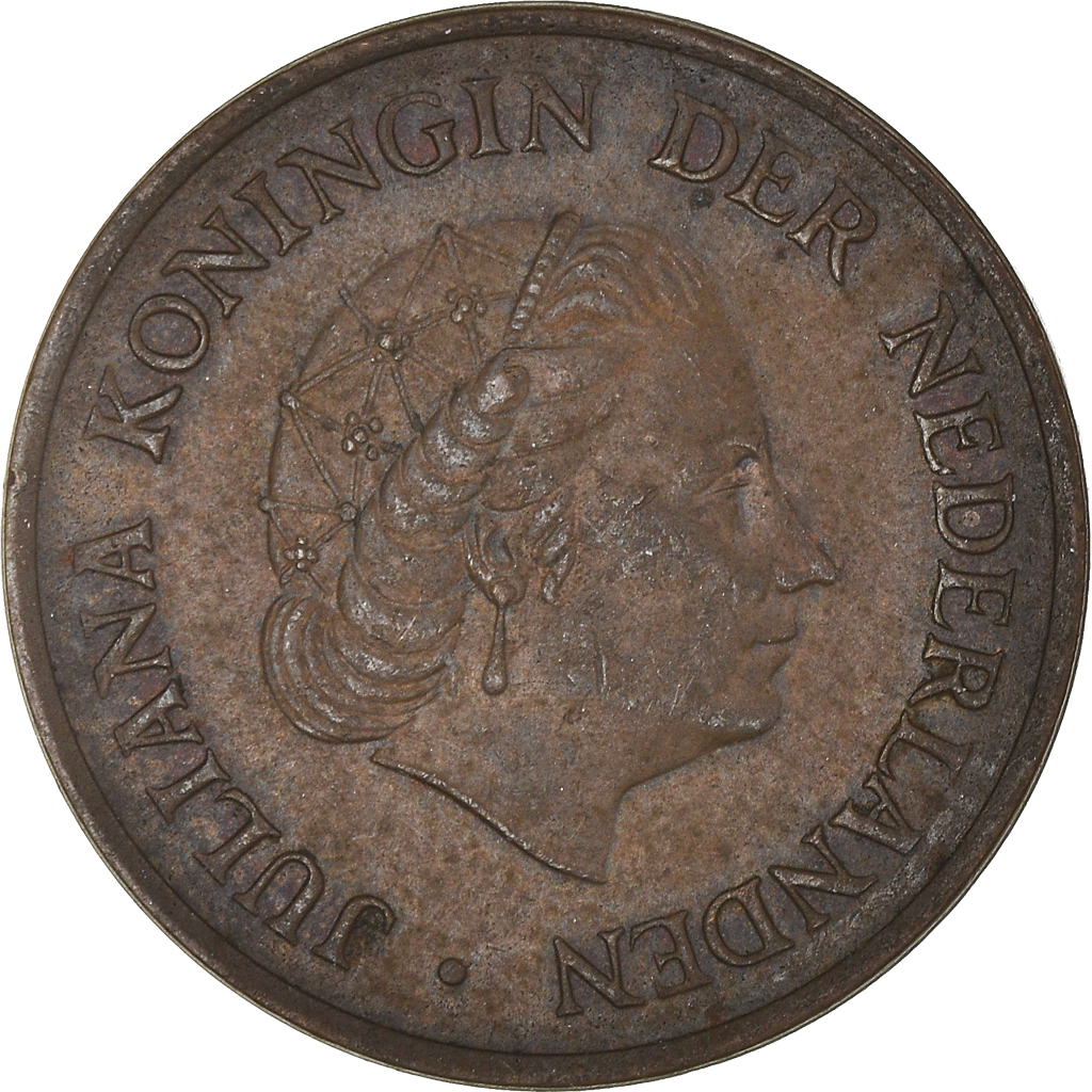 Moneda, Países Bajos, 5 Cents, 1977