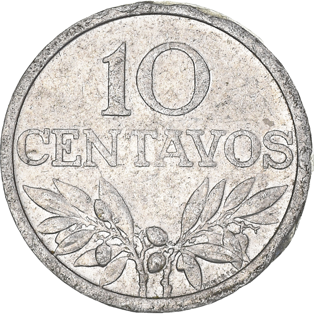 Moneda, Portugal, 10 Centavos, 1971