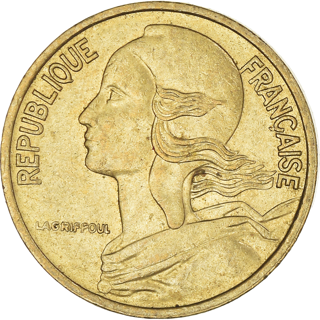 Moneda, Francia, 5 Centimes, 1981