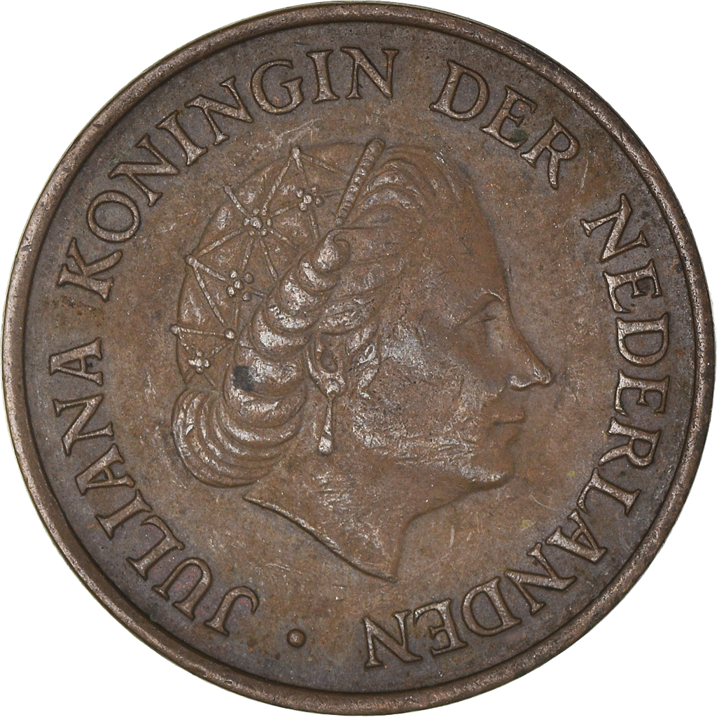 Moneda, Países Bajos, 5 Cents, 1977