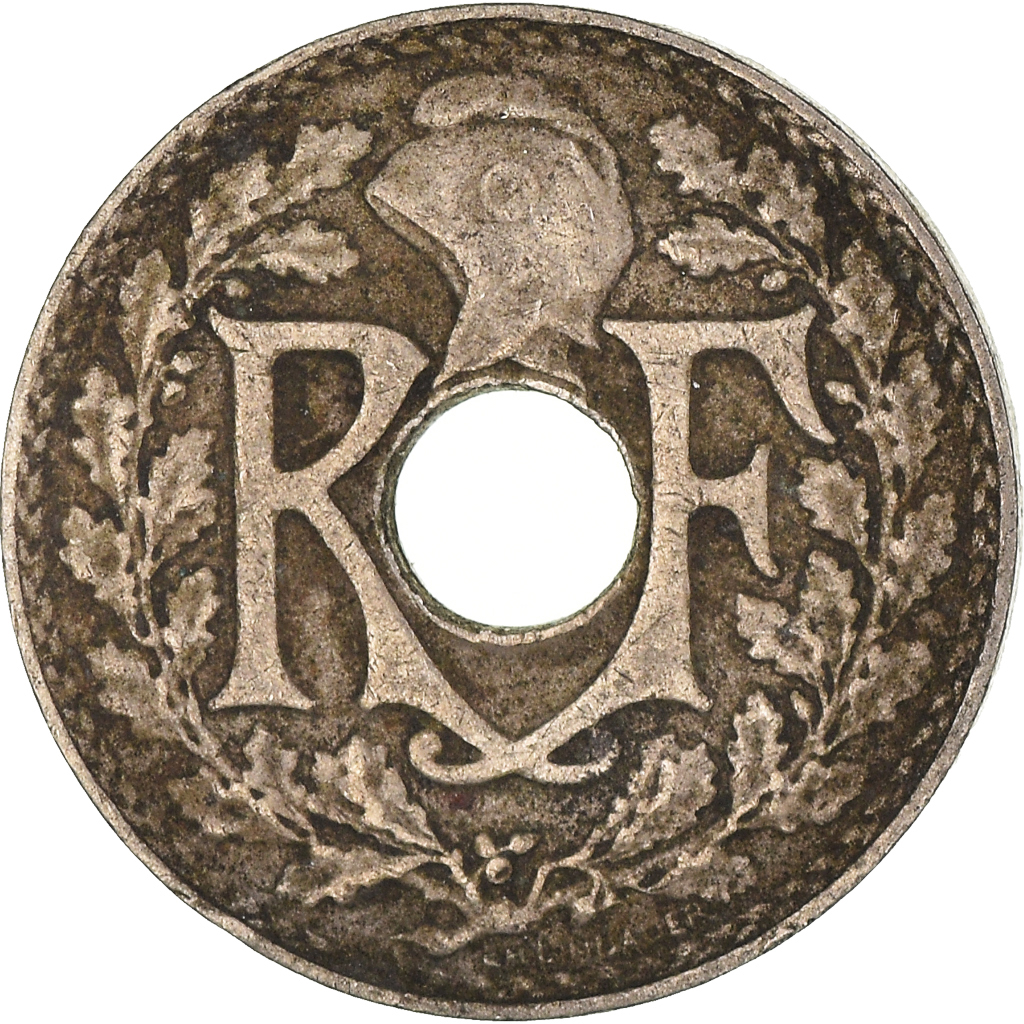 Moneda, Francia, 5 Centimes, 1933