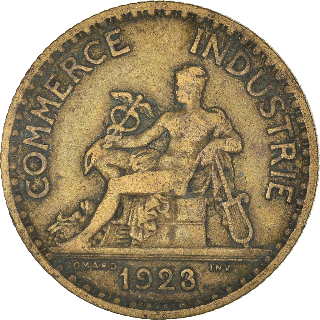 Moneda, Francia, Franc, 1923